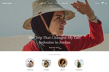 Lifestyle Fashion WordPress Blog by  in Websites & Apps
