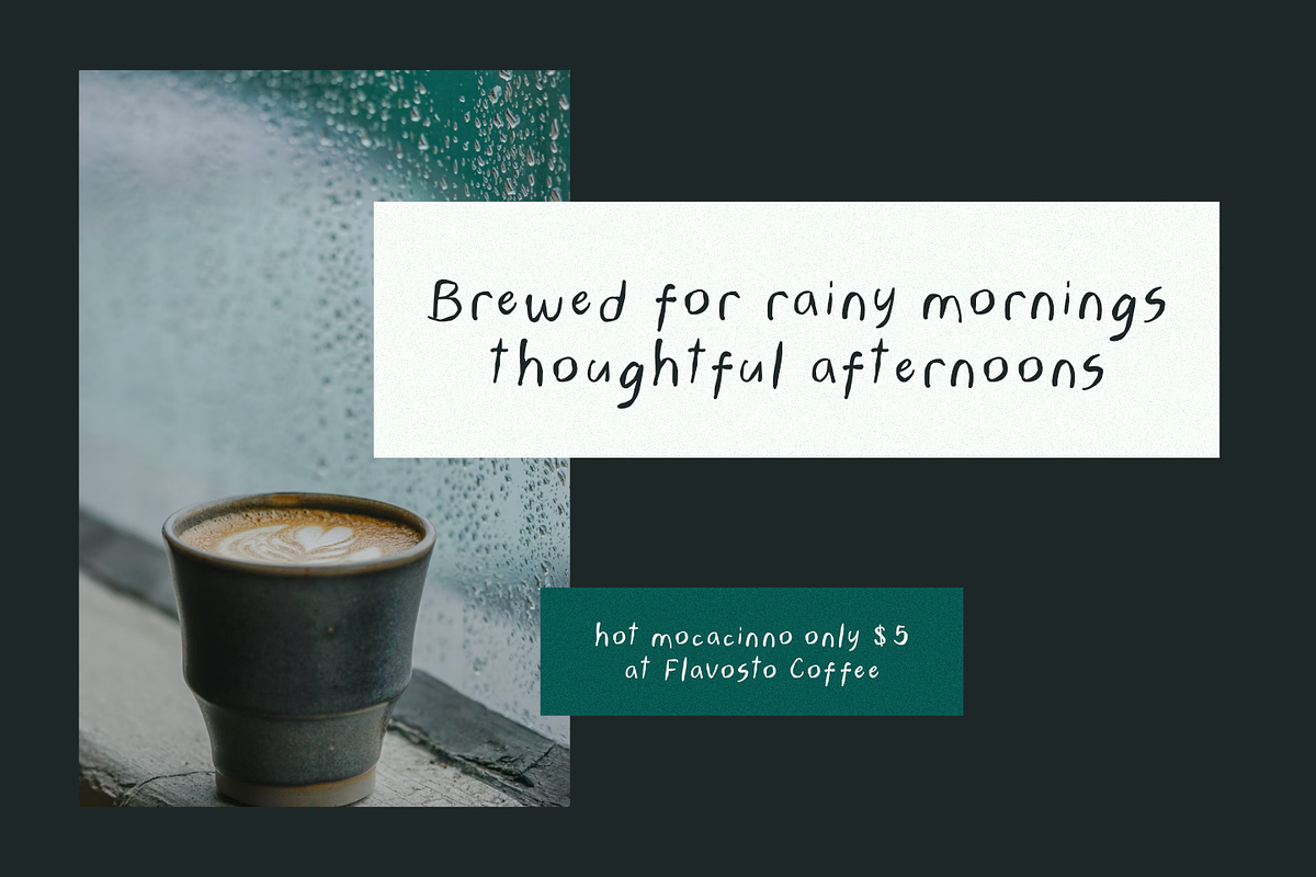 Rainsoul – Handwritten Font, a Handwritten Font by TypeTasty Font (Photo 5 of 10)