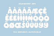 Ciao Bella - Bold Bubble Font, a Sans Serif Font by ariodsgn (Thumbnail 6 of 10)