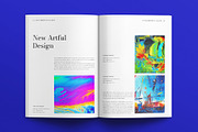 Art Exhibition Catalog Template, a Brochure Template by E-Type (Thumbnail 6 of 7)