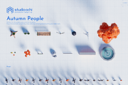 Autumn People, a Characters & Person 3D Model by Studio Ochi (Thumbnail 2 of 12)