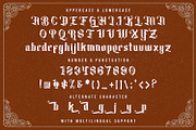 Biqaby Goku - Blackletter Font, a Blackletter Font by StringLabs (Thumbnail 11 of 12)