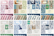 700+ Seamless Patterns Bundle, a Pattern Graphic by Olya Creative (Thumbnail 3 of 56)