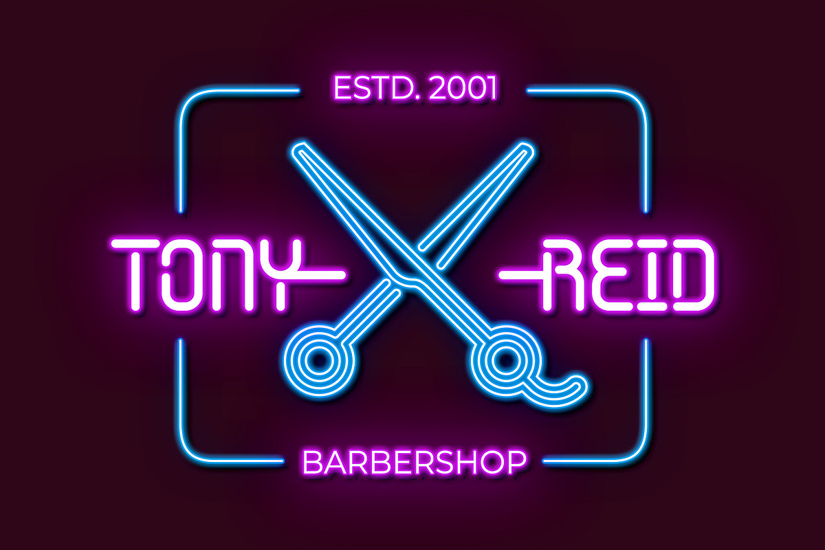 Starlit Neon, a Symbol Font by Ditatype (Photo 6 of 10)