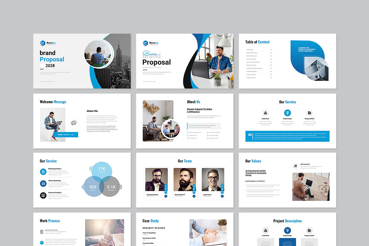 Project Proposal Presentation, a Presentation Template by GenerousArt (Photo 7 of 8)