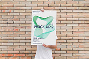 Man Holding Poster 2 Mock-up, a Print Template by Branda Keeps (Thumbnail 9 of 16)