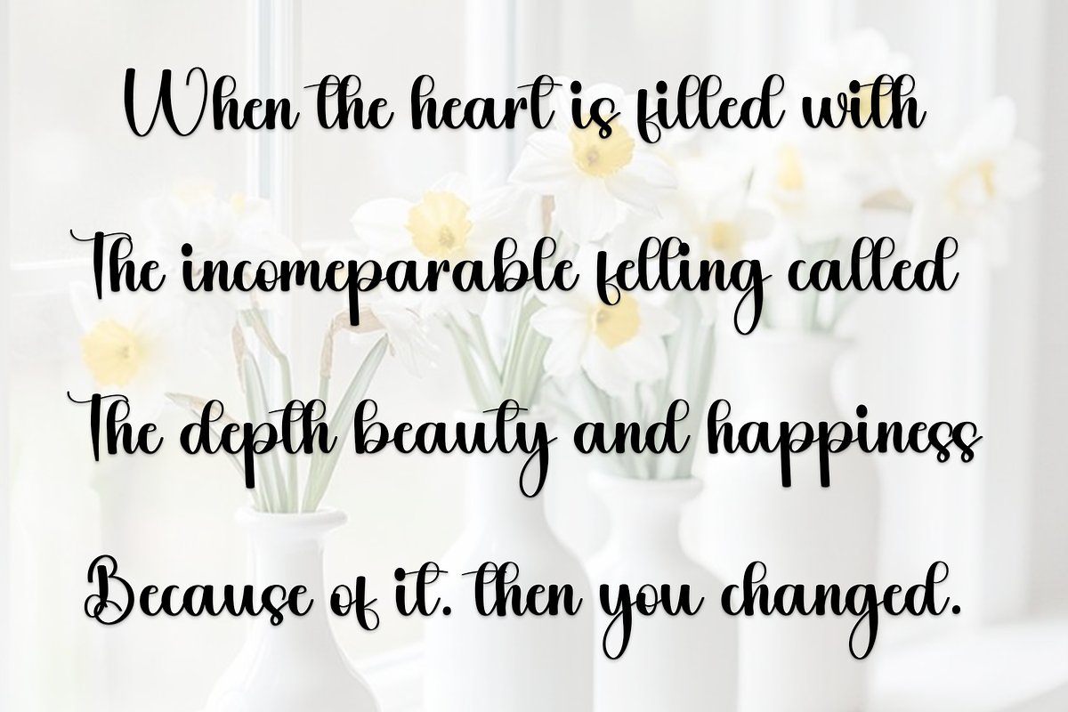 Mountain, a Handwritten Font by InermediaSTUDIO (Photo 6 of 8)