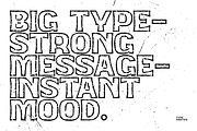 Basehead Outline - Rough Font, a Sans Serif Font by Typeparties (Thumbnail 3 of 6)