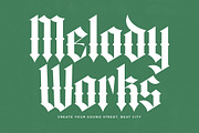 Merdlins Modern Blackletter Serif, a Blackletter Font by timelesstype.co (Thumbnail 9 of 20)
