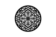 Mandala Circle Ornament Vector Bundl, an Illustration by Gaye Art (Thumbnail 7 of 51)
