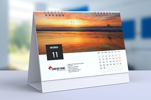 Desk Calendar 2021