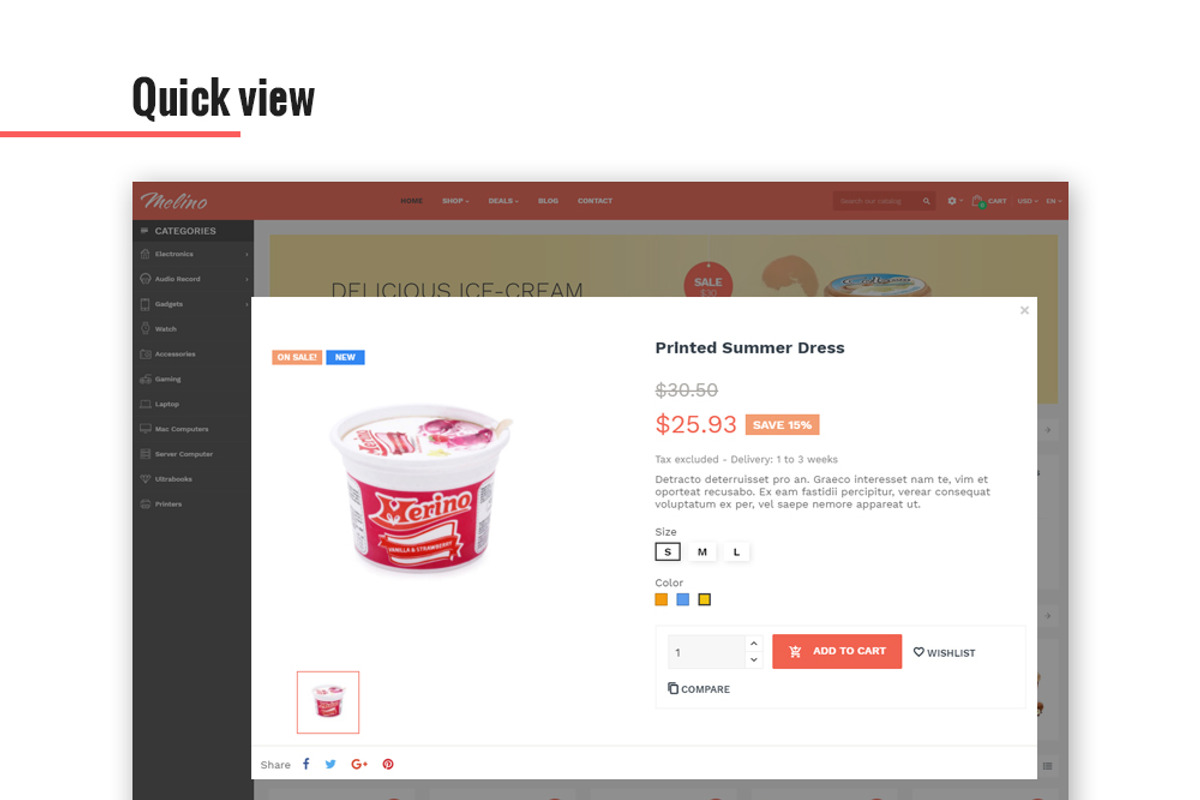 Leo Melino Responsive Prestashop, a Bootstrap Template by LeoTheme (Photo 6 of 7)