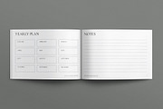 Planner Template Landscape, a Brochure Template by E-Type (Thumbnail 6 of 7)
