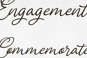 Rosellya - Handwritten Script, a Script Font by Inviline.co (Thumbnail 4 of 10)