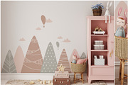 Kids Wall & Frame Mockup Bundle 7, a Print Template by Yuri-U (Thumbnail 15 of 22)