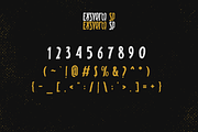 Exsverto Sp, a Font by ilhamtaro (Thumbnail 10 of 12)