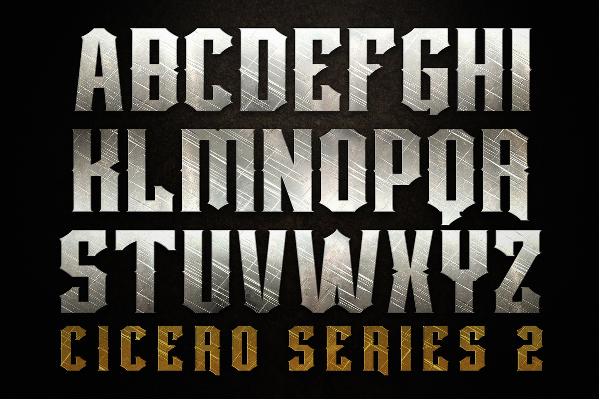 CICERO SERIES DISPLAY FONTS, a Serif Font by Alphabet Agency (Photo 3 of 6)