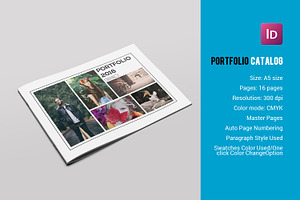 Photographer Portfolio Brochure-V594