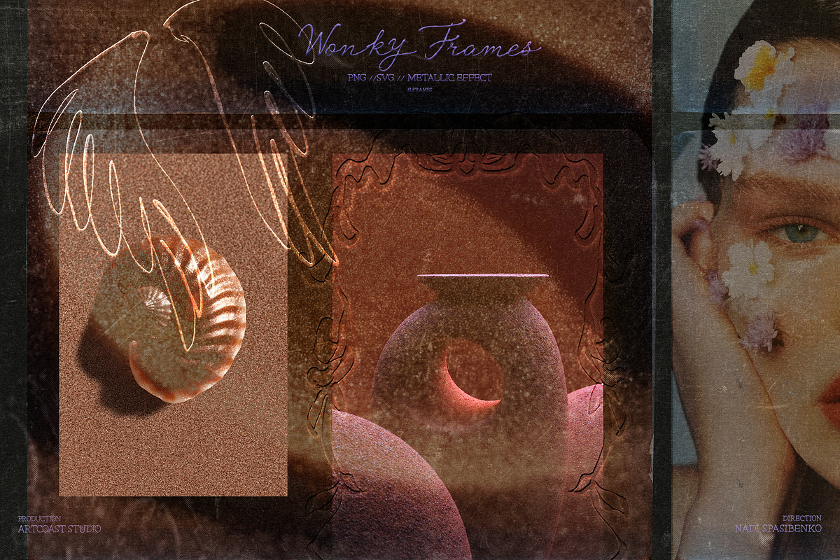 Hand-Drawn Vintage Wonky Frames, an Object Graphic by nadispasibenko (Photo 6 of 9)