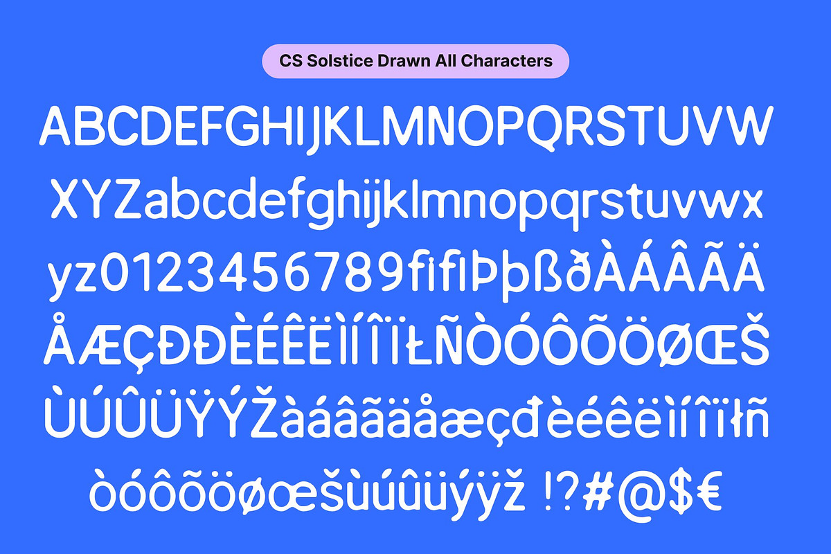 CS Solstice Drawn, a Sans Serif Font by Craft Supply Co. (Photo 8 of 8)