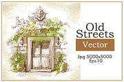 Old Door, a Texture Illustration by Penndpaper (Thumbnail 1 of 2)