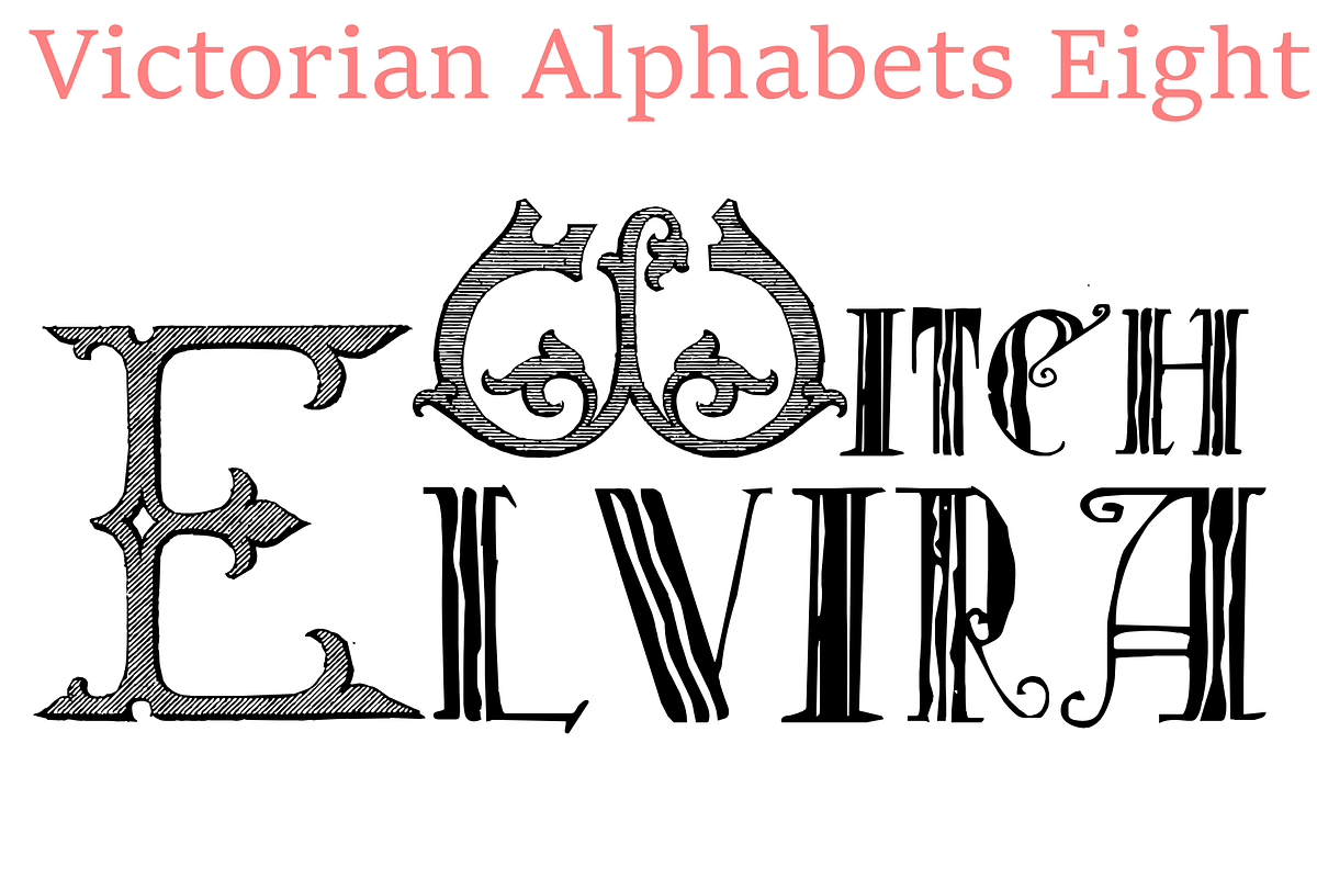 Victorian Alphabets Eight, a Slab Serif Font by Intellecta Design (Photo 1 of 5)