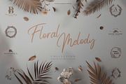 Floral Melody Logos & Illustrations, a Branding & Logo Template by Michael Rayback Design (Thumbnail 1 of 5)