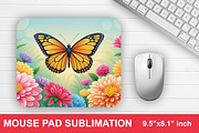 Floral Butterfly Mouse Pad Bundle, a Graphic by crative8112 (Thumbnail 7 of 10)