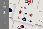 6 Vintage Minimalist Farm Logo Set, a Branding & Logo Template by Ikhwan Hakim (Thumbnail 1 of 7)