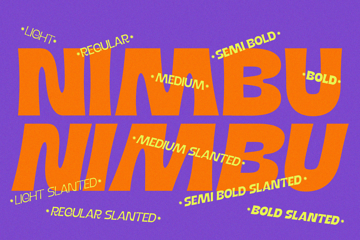 NIMBU — Food Font, a Sans Serif Font by Enxyclo Studio (Photo 6 of 19)