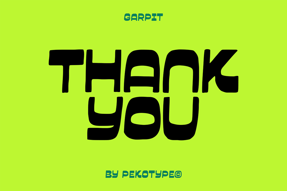 Garpit Organic Reverse Contrast Font, a Sans Serif Font by Pekotype (Photo 16 of 16)