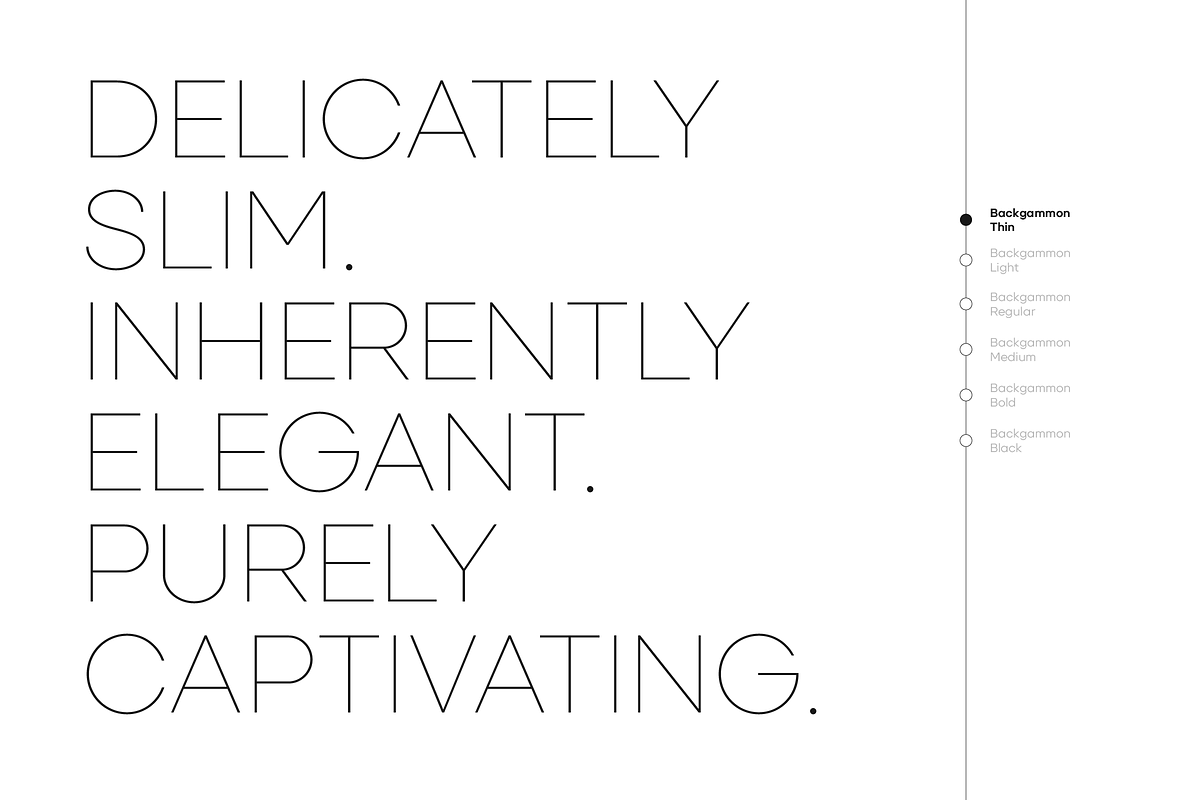 Backgammon Pro Typeface, a Sans Serif Font by BigBold Type (Photo 9 of 20)