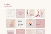 Wellness Social Media Kit CANVA PS, a Social Media Template by Sparrow & Snow (Thumbnail 12 of 26)