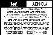 Super Easy font, a Sans Serif Font by weknow (Thumbnail 5 of 8)