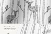 Forest pattern, a Pattern Graphic by Elona Laff (Thumbnail 4 of 5)