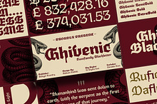 Ghivenic Font Family