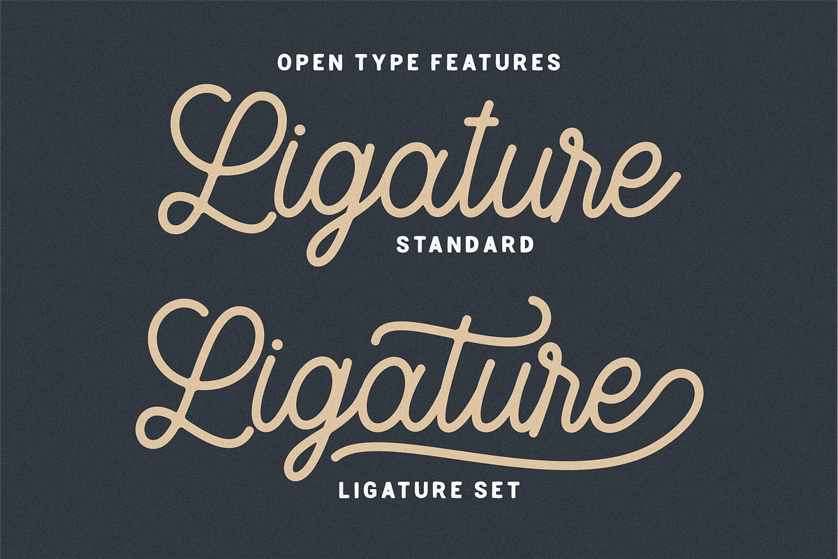 Mightone Classic Script preview 5