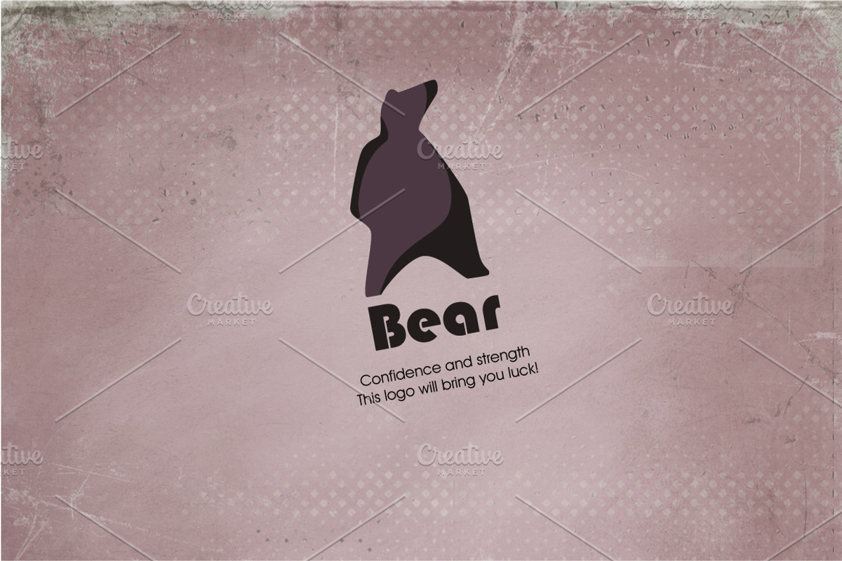 Logo strong company - Bear!, a Branding & Logo Template by BondarenkoNat (Photo 2 of 3)