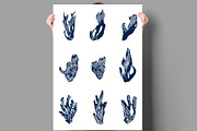 LINOCUT CORALS, an Object Graphic by Mii Lab (Thumbnail 5 of 18)