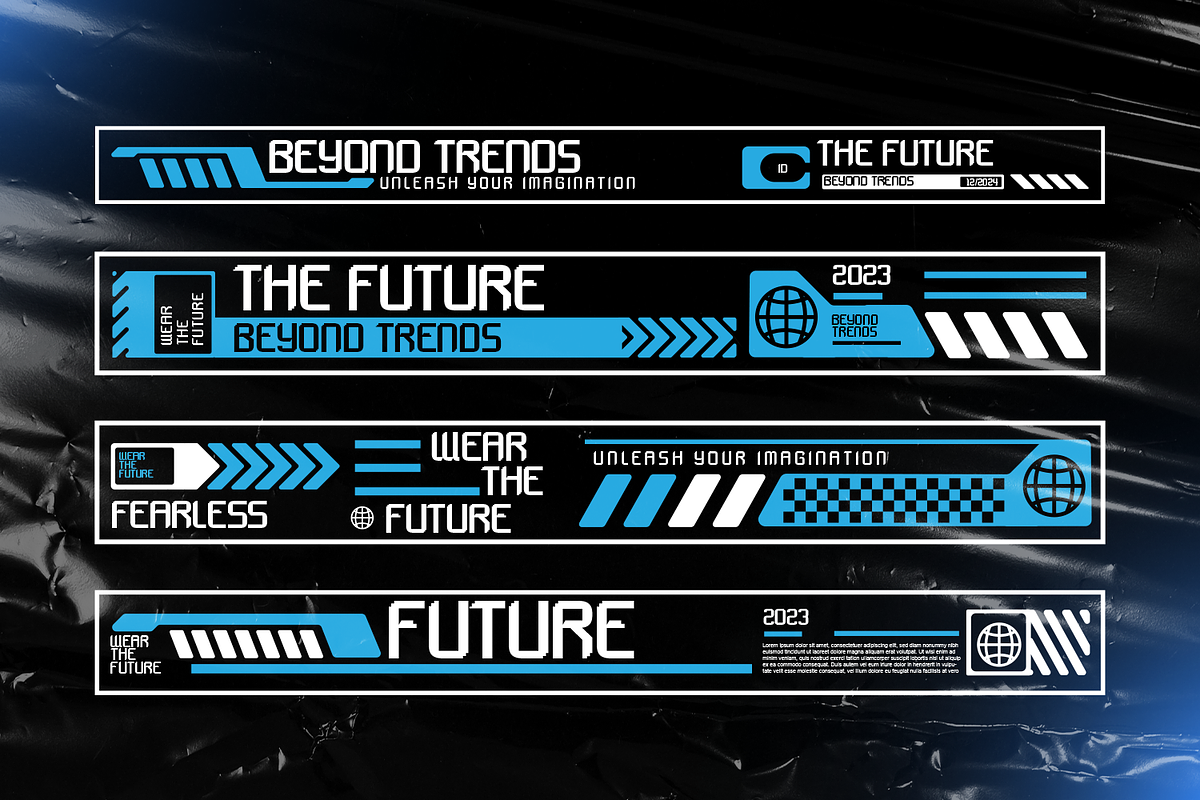 Chronext - Modern Futuristic Font, a Sans Serif Font by Pixesia Studio (Photo 7 of 10)