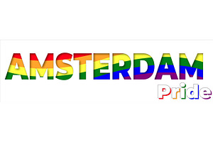 Amsterdam Pride month illustration