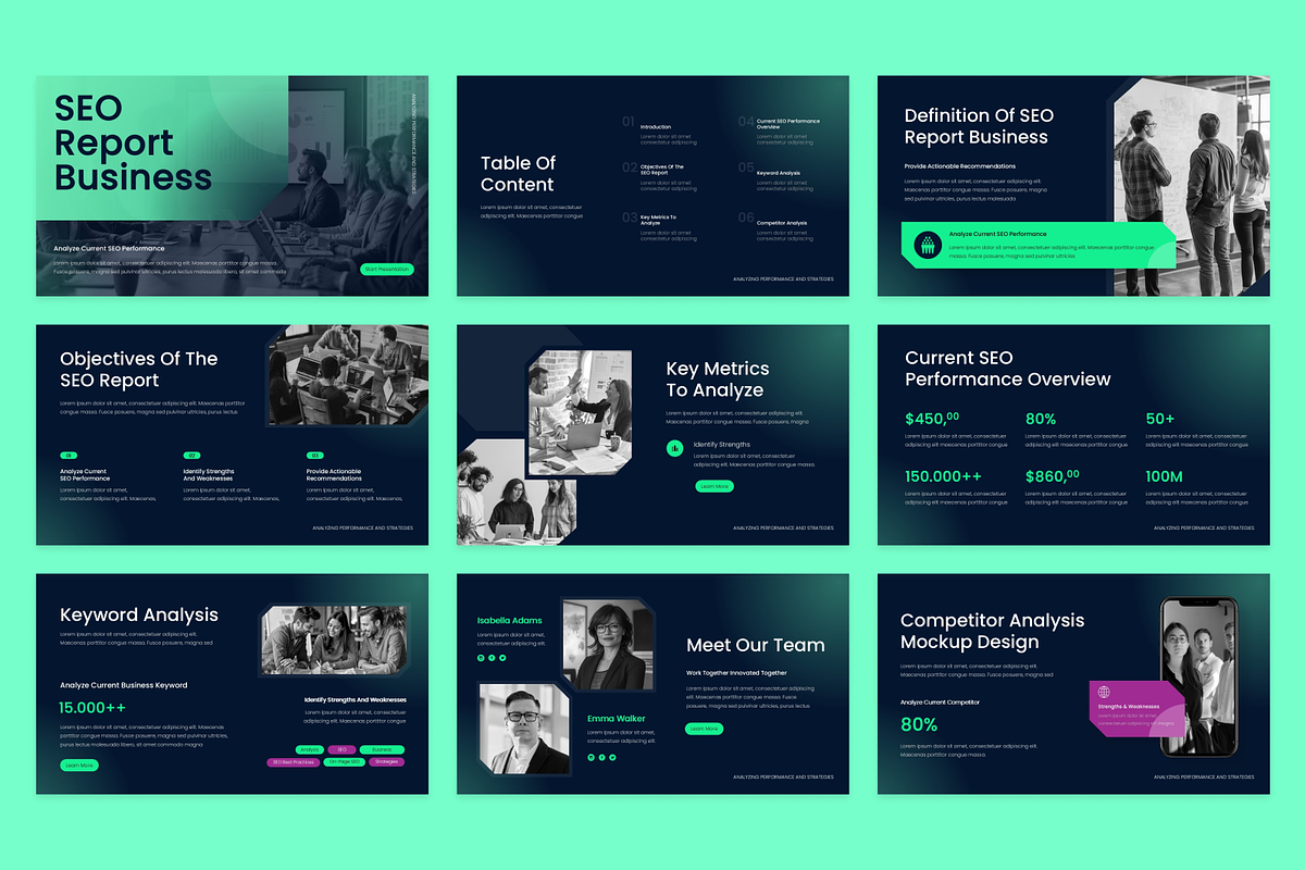 SEO Report Business preview 5