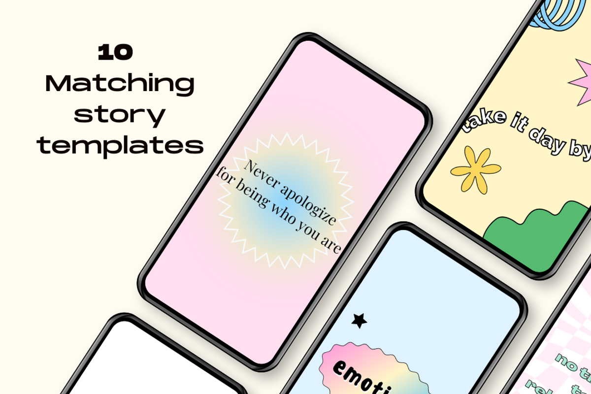 20 GEN Z QUOTES Instagram Templates, a Social Media Template by PLANETSEL (Photo 2 of 3)