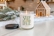 Christmas Gingerbread Candle Mockup, a Product Mockup by TatiMockup (Thumbnail 5 of 5)