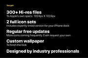 iOS 14 Luxury iPhone App Icons • One, an Icon by Homescreen Pro (Thumbnail 2 of 6)