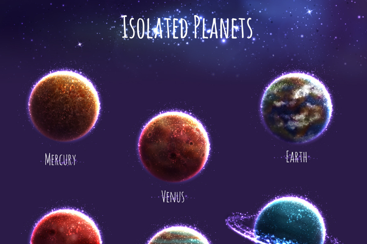 Solar System, an Illustration by Cattleya (Photo 2 of 4)