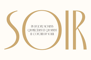 Capires - Art Deco Font