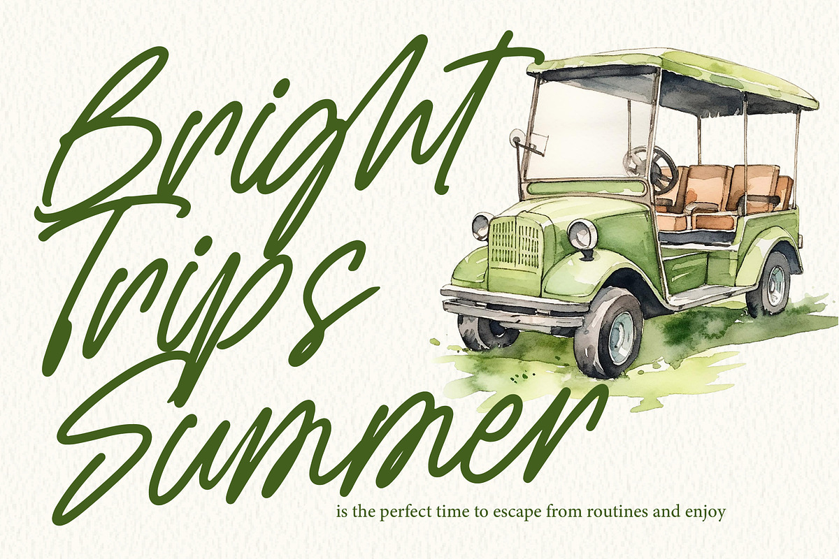Sejatty Gartena Aesthetic Font, a Script Font by Letterena Studios Script (Photo 3 of 15)