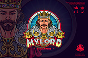 The King Logo Template, a Branding & Logo Template by Kongstones_std (Thumbnail 1 of 7)