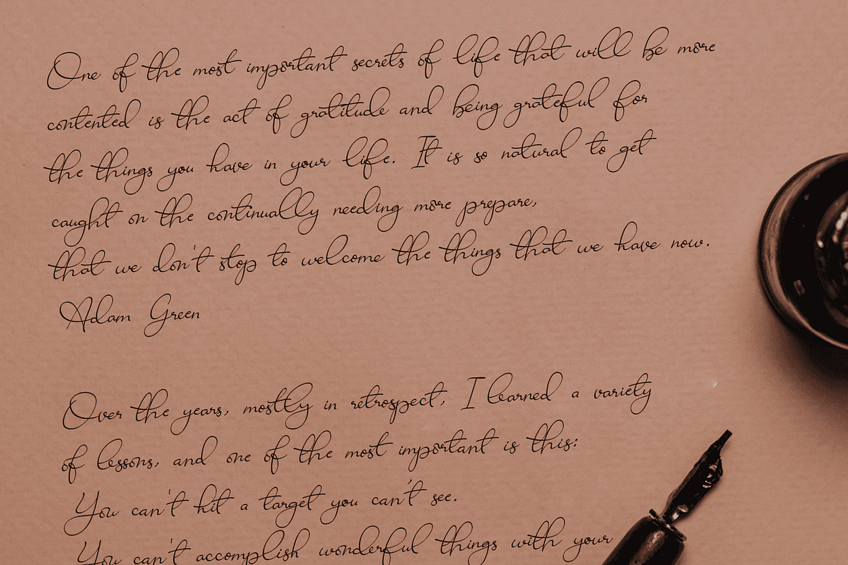 Ravishing Solidago Font, a Handwritten Font by Letterhanna Studio (Photo 9 of 21)